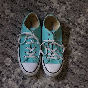 Converse Chuck Taylor All Star low-tops Aqua 7M/9W